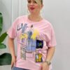 Premium Graphic Blouse with Embellished Detailing Premium Graphic Blouse with Embellished Detailing