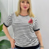 Women's Striped Casual Blouse