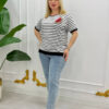 Women's Striped Casual Blouse