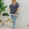 Women's Striped Casual Blouse
