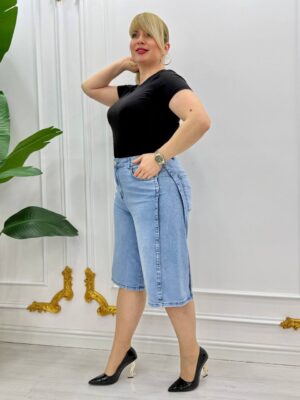 Premium Denim Capri Trousers LABELLA7904