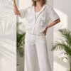 Black Lace Jacket & Pants Set Black Lace Jacket & Pants Set