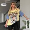 Premium Leopard Graphic Blouse Premium Leopard Graphic Blouse