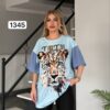 Premium Leopard Graphic Blouse Premium Leopard Graphic Blouse