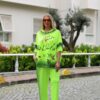 Neon Green Tracksuit Set - Premium Two-Piece