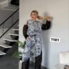 Women's Leopard Print Two-Piece Set with Lace Details Women's Leopard Print Two-Piece Set with Lace Details