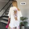 Artistic Print Two-Piece Set - Premium Top & Pants