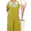 Metallic Accent Cold-Shoulder Jumpsuit Metallic Accent Cold-Shoulder Jumpsuit