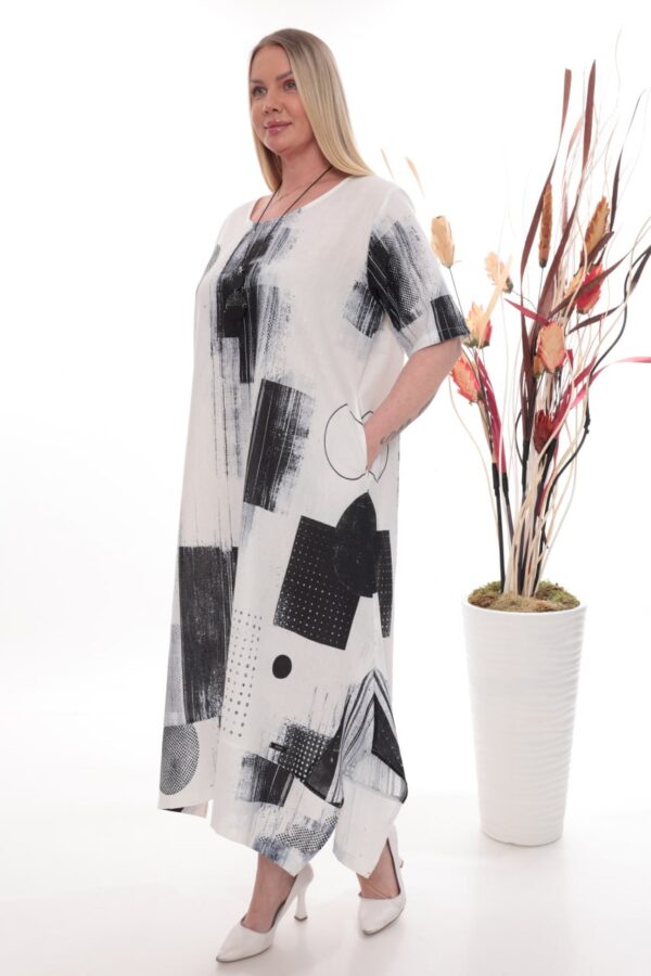 Floral Print A-Line Dress - Wholesale Floral Print A-Line Dress - Wholesale