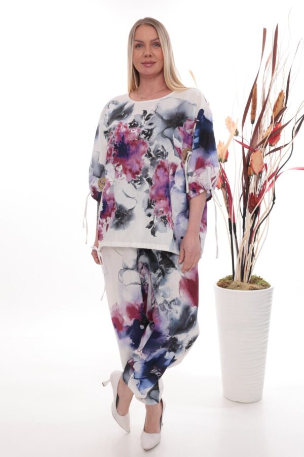 Colorful Floral Print Co-ord Set