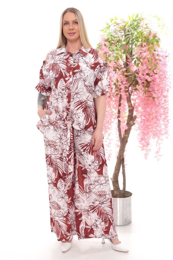 Women's Floral Print Shirt Dress - Wholesale Women's Floral Print Shirt Dress - Wholesale
