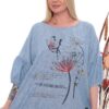 Botanical Print Knit Set - Premium Two-Piece Ensemble