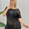 Premium Black Gold Blouse - Wholesale Fashion Top Premium Black Gold Blouse - Wholesale Fashion Top