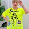 Women's Premium Graphic Blouse - Oversized Fit Women's Premium Graphic Blouse - Oversized Fit