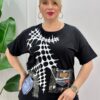 Women's Premium Graphic Blouse - Oversized Fit Women's Premium Graphic Blouse - Oversized Fit