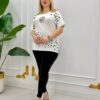 Premium Black Gold Blouse - Wholesale Fashion Top Premium Black Gold Blouse - Wholesale Fashion Top