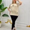 Premium Black Gold Blouse - Wholesale Fashion Top Premium Black Gold Blouse - Wholesale Fashion Top