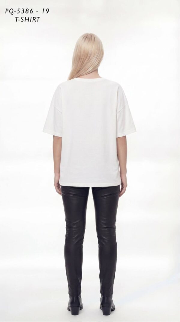Skull Heart Graphic T-Shirt PQ5386 Skull Heart Graphic T-Shirt PQ5386