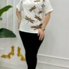 Premium Dragonfly Print Blouse - Wholesale Fashion Top Premium Dragonfly Print Blouse - Wholesale Fashion Top