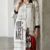 Contemporary Graphic Print Shirt Dress Contemporary Graphic Print Shirt Dress