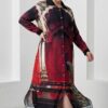 Designer Printed Shirt Dress with Peacock Motif Designer Printed Shirt Dress with Peacock Motif
