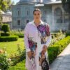 Wholesale Artistic Mixed-Print Shirtdress Wholesale Artistic Mixed-Print Shirtdress