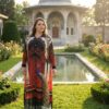 Designer Printed Shirt Dress with Peacock Motif Designer Printed Shirt Dress with Peacock Motif