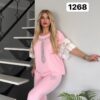 Women's Black Casual Top & Pants Set TATU1268 Women's Black Casual Top & Pants Set TATU1268