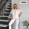 Women's Black Casual Top & Pants Set TATU1268 Women's Black Casual Top & Pants Set TATU1268