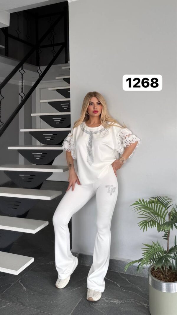 Women's Black Casual Top & Pants Set TATU1268 Women's Black Casual Top & Pants Set TATU1268