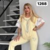 Women's Black Casual Top & Pants Set TATU1268 Women's Black Casual Top & Pants Set TATU1268