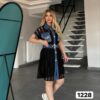 Premium Denim Shirt Dress with Belt Premium Denim Shirt Dress with Belt