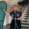 Premium Denim Shirt Dress with Belt Premium Denim Shirt Dress with Belt