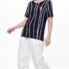 Premium Striped Crew Neck T-Shirt PQ5354 Premium Striped Crew Neck T-Shirt PQ5354