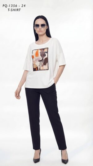 Premium Graphic Print T-Shirt PQ1356 - Wholesale Fashion Apparel