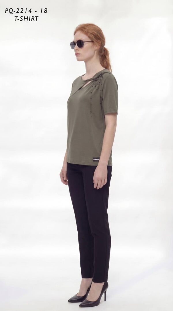 Premium Casual T-Shirt PQ2214 - Wholesale Fashion Basic Premium Casual T-Shirt PQ2214 - Wholesale Fashion Basic