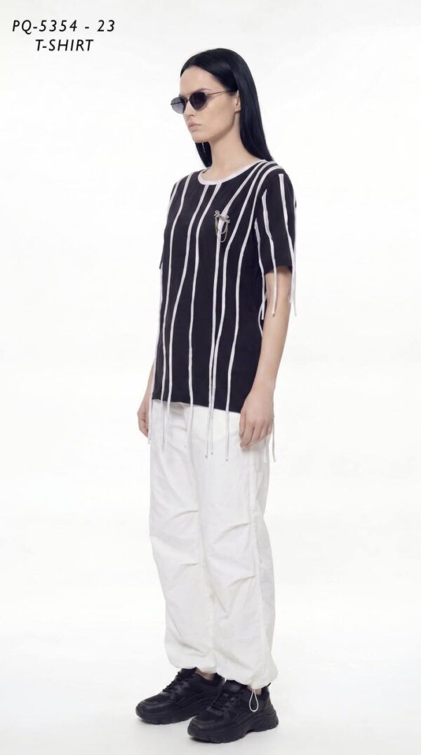 Premium Striped Crew Neck T-Shirt PQ5354 Premium Striped Crew Neck T-Shirt PQ5354