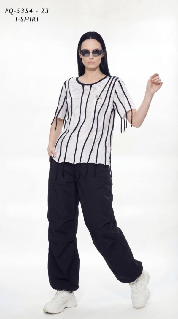 Premium Striped Crew Neck T-Shirt PQ5354 Premium Striped Crew Neck T-Shirt PQ5354