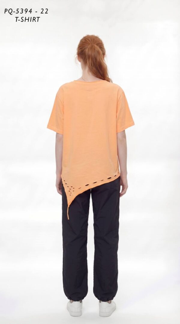 Women's Casual Cutout T-Shirt PQ5394 Women's Casual Cutout T-Shirt PQ5394
