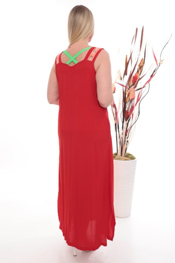 Premium Turquoise Maxi Dress with Script Graphic Premium Turquoise Maxi Dress with Script Graphic