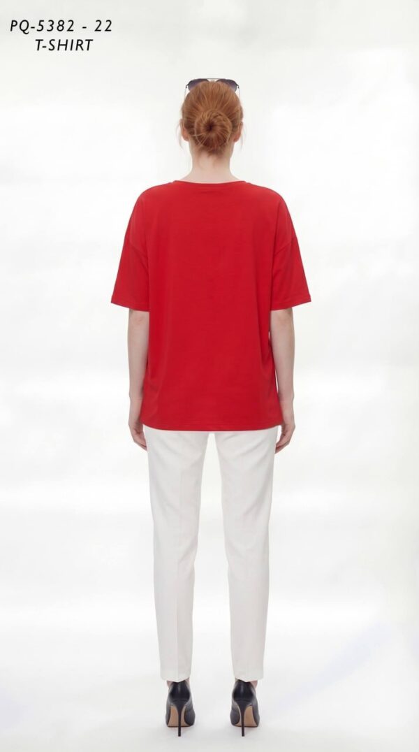 Premium Red Graphic T-Shirt PQ5382 - Wholesale Fashion Apparel Premium Red Graphic T-Shirt PQ5382 - Wholesale Fashion Apparel