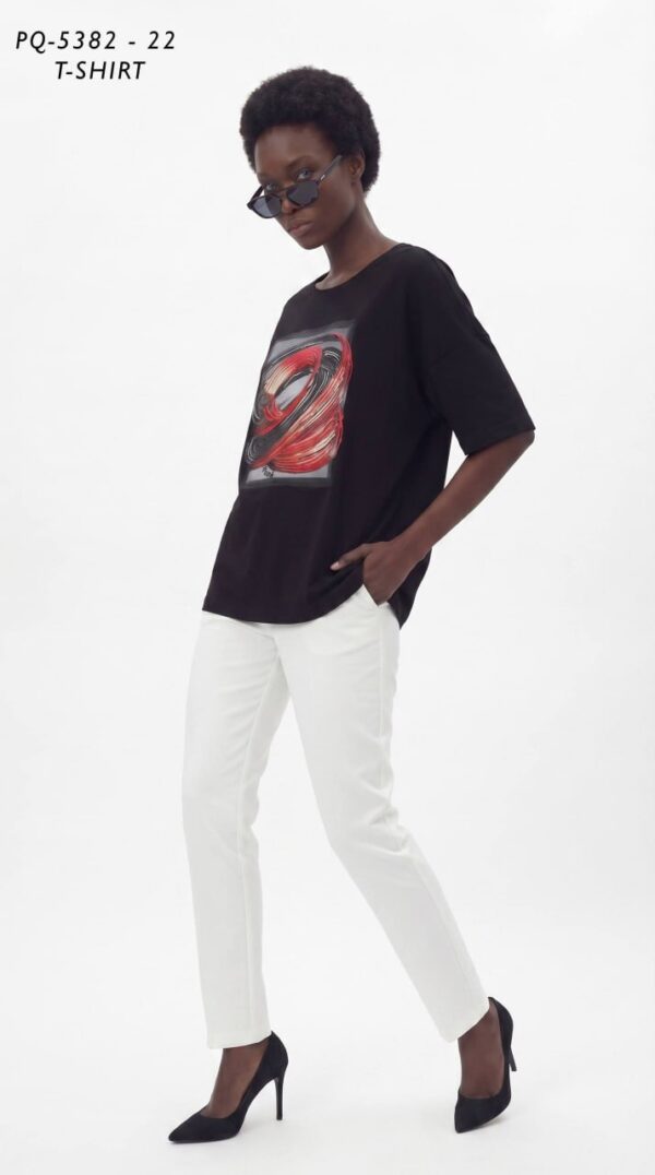 Premium Red Graphic T-Shirt PQ5382 - Wholesale Fashion Apparel Premium Red Graphic T-Shirt PQ5382 - Wholesale Fashion Apparel