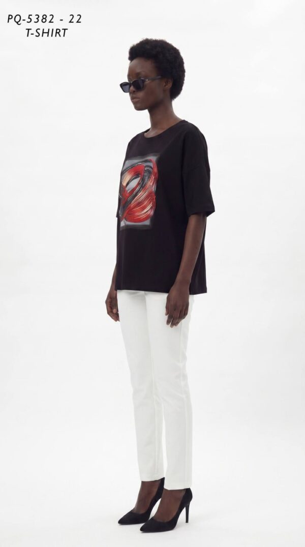 Premium Red Graphic T-Shirt PQ5382 - Wholesale Fashion Apparel Premium Red Graphic T-Shirt PQ5382 - Wholesale Fashion Apparel