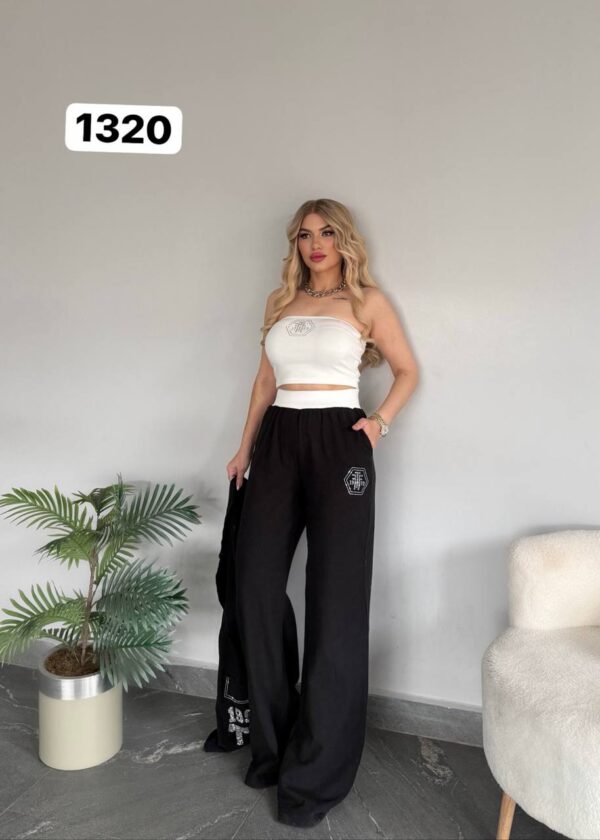 Premium Black Tracksuit Set - TATU1320 Wholesale Premium Black Tracksuit Set - TATU1320 Wholesale