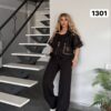 Black Lace Jacket & Pants Set Black Lace Jacket & Pants Set