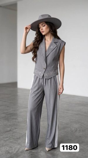 TATU1180 Premium Vest & Trousers Set