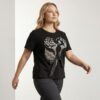 Premium Black Graphic Blouse - Wholesale B2B Premium Black Graphic Blouse - Wholesale B2B