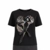 Premium Black Graphic Blouse - Wholesale B2B Premium Black Graphic Blouse - Wholesale B2B