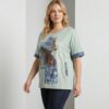 Premium Graphic Print Blouse - Wholesale Women's Top Premium Graphic Print Blouse - Wholesale Women's Top