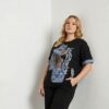 Premium Graphic Print Blouse - Wholesale Women's Top Premium Graphic Print Blouse - Wholesale Women's Top